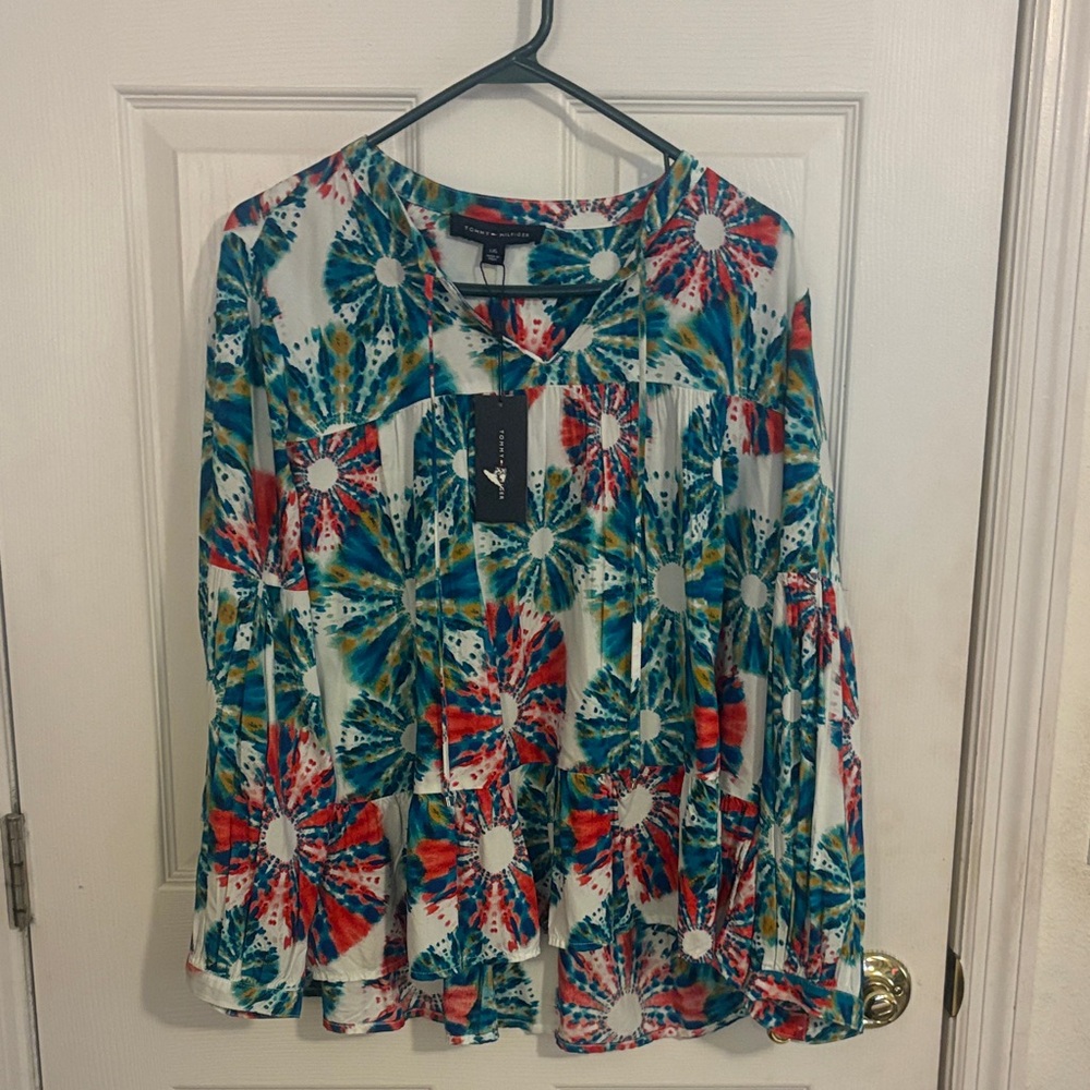 Tommy Hilfiger Multicolor Floral Blouse